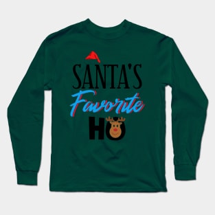 Santa's Favorite HO Long Sleeve T-Shirt